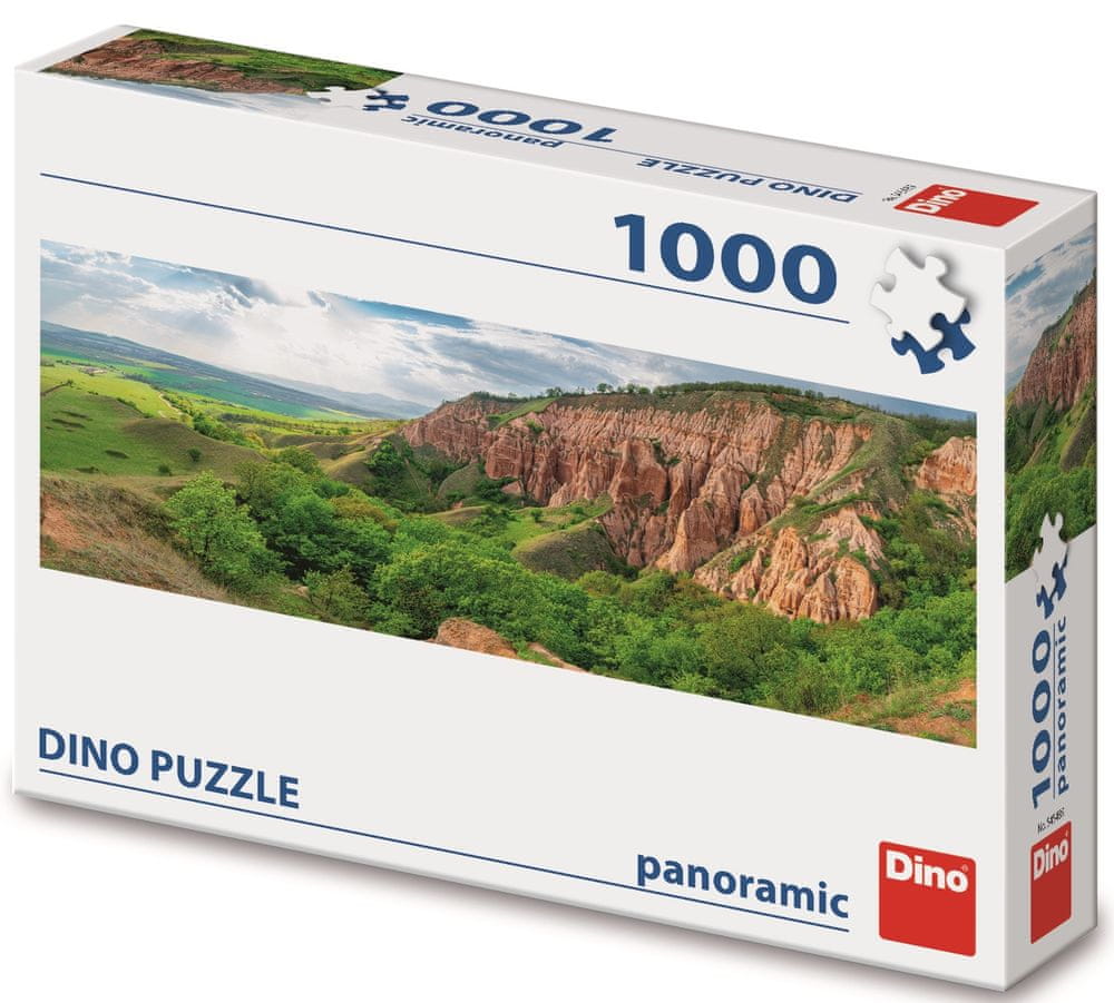 DINO Červená Rokle 1000 panoramic puzzle